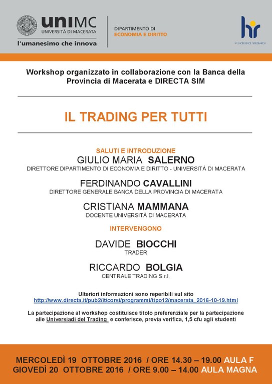 Il trading per tutti